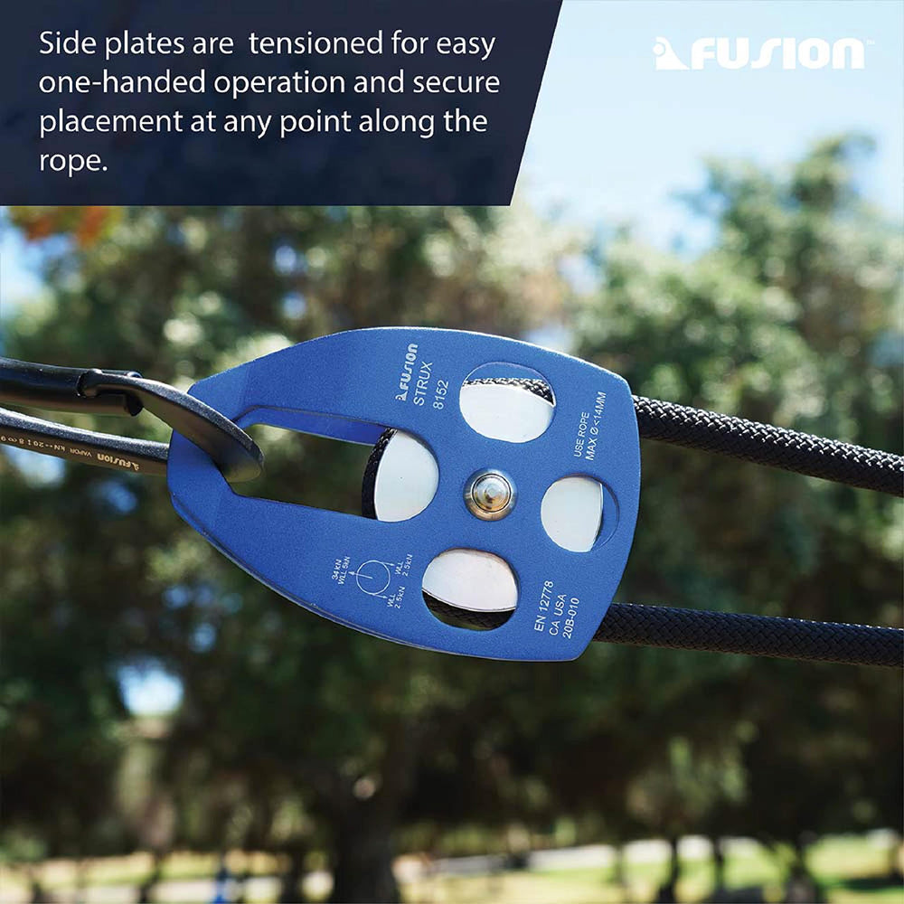 Fusion Strux uses large eyelet opening for multiple anchor options