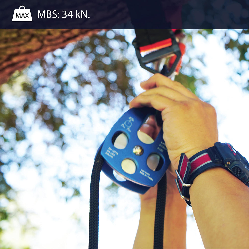 Fusion Strux compatible with up to 14mm rope for versatile use