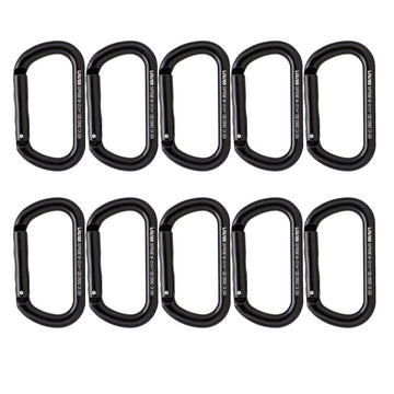 Fusion Climb Supreme Straight Gate Carabiner for secure quick clipping.