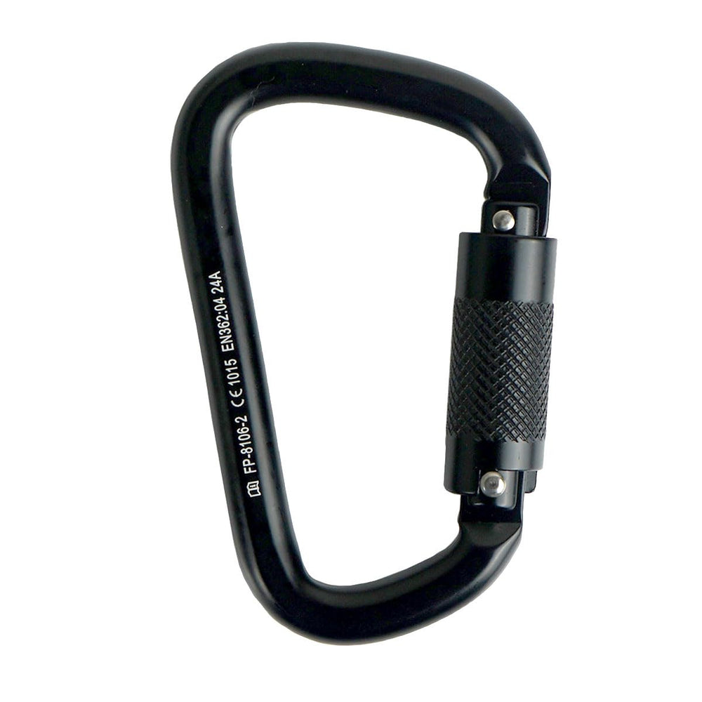 Fusion Climb Swift Lock auto-lock gate enables secure one-handed connections.