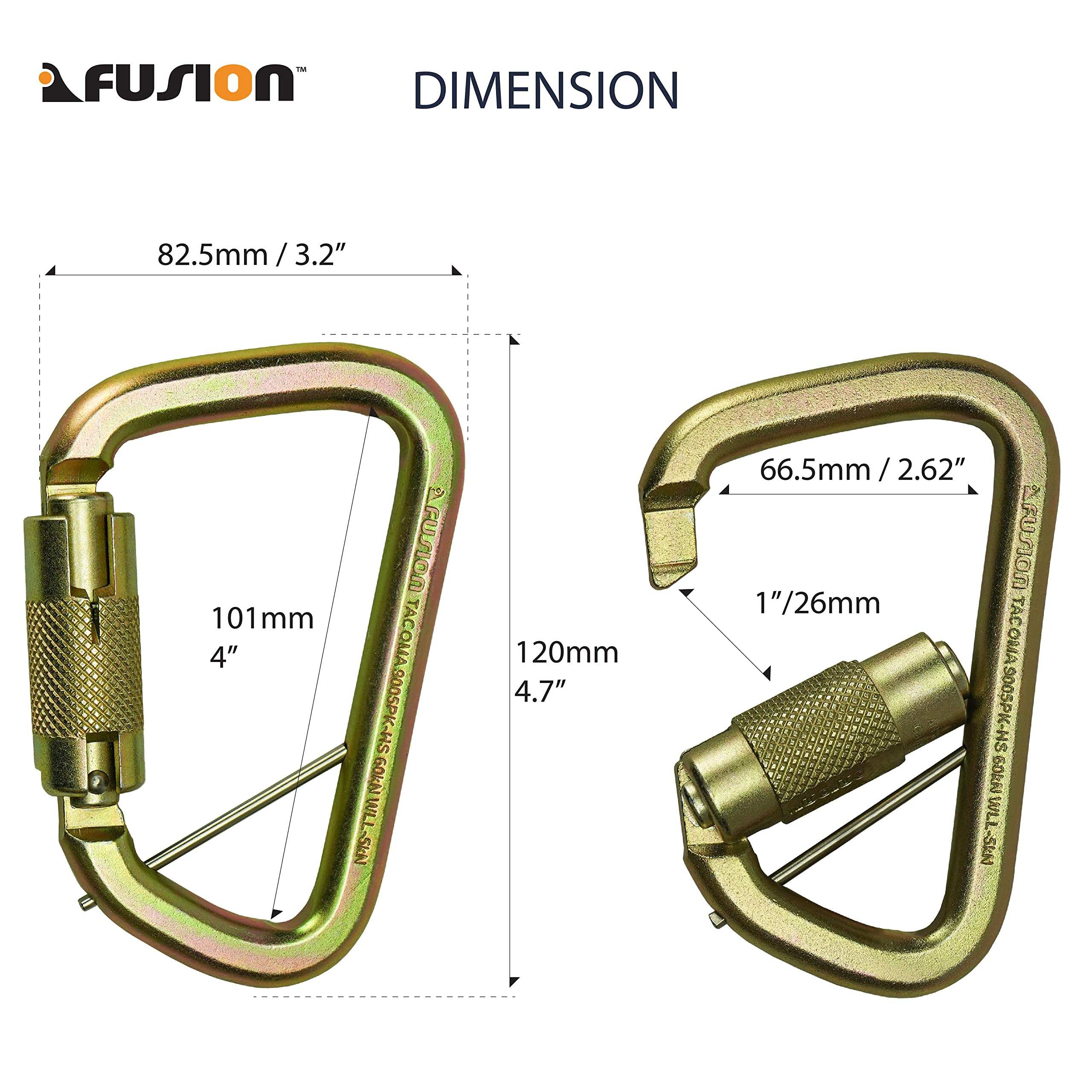 Fusion Climb Tacoma auto-locking system in action for enhanced safety on climbs