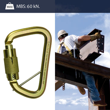 Fusion Climb Tacoma captive-pin design detail for secure attachment.