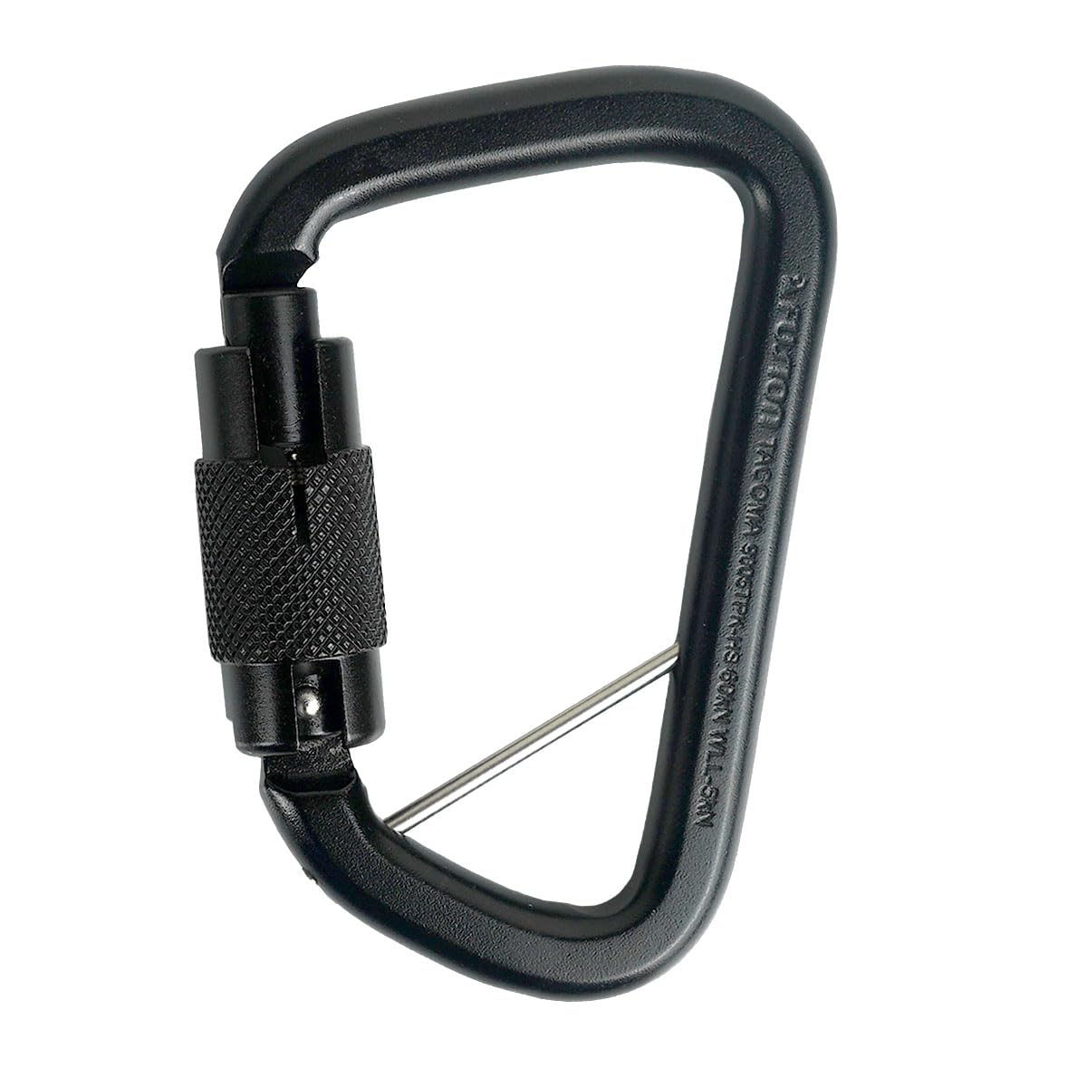 Fusion Climb Tacoma triple-locking carabiner front view for secure climbs