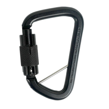 Fusion Climb Tacoma triple-locking carabiner front view for secure climbs