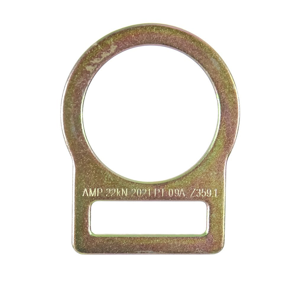 Fusion Climb D-ring with dimensions 4.18 in x 3.27 in x 0.19 in