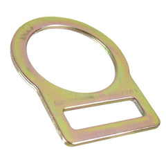 Fusion Climb carbon steel D-ring close-up showing stamped single-slot design