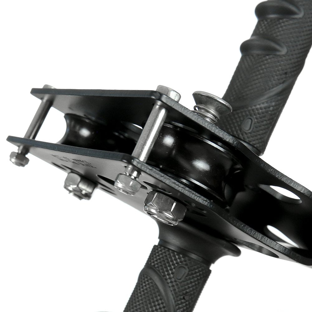 Fusion Climb Z-Max four attachment points support backup tethers securely.