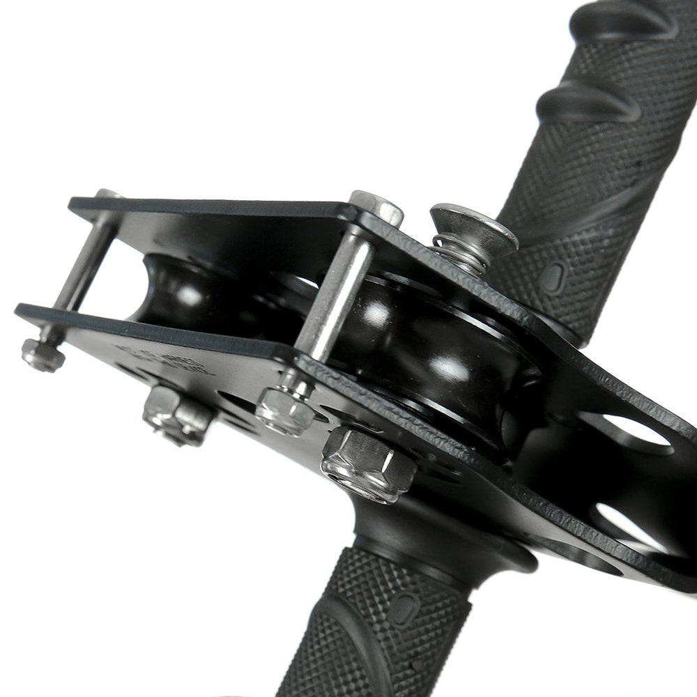 Fusion Climb Z-Max four attachment points support backup tethers securely.