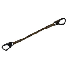 Close-up of MBS 23kN rating on Fusion CYB lanyard.
