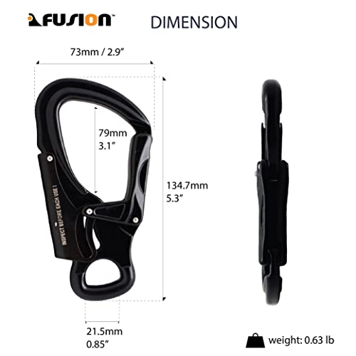 Fusion Helo Retention Lanyard CYB at 36-inch length for adaptable industrial use.