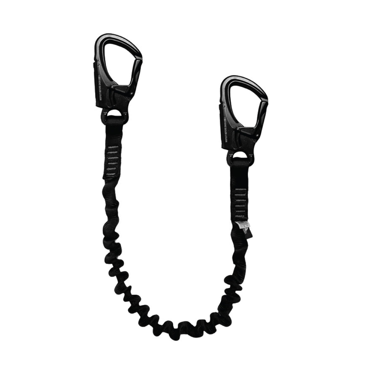 Fusion Helo Retention Lanyard CYB front view with two snap hooks for helicopter use