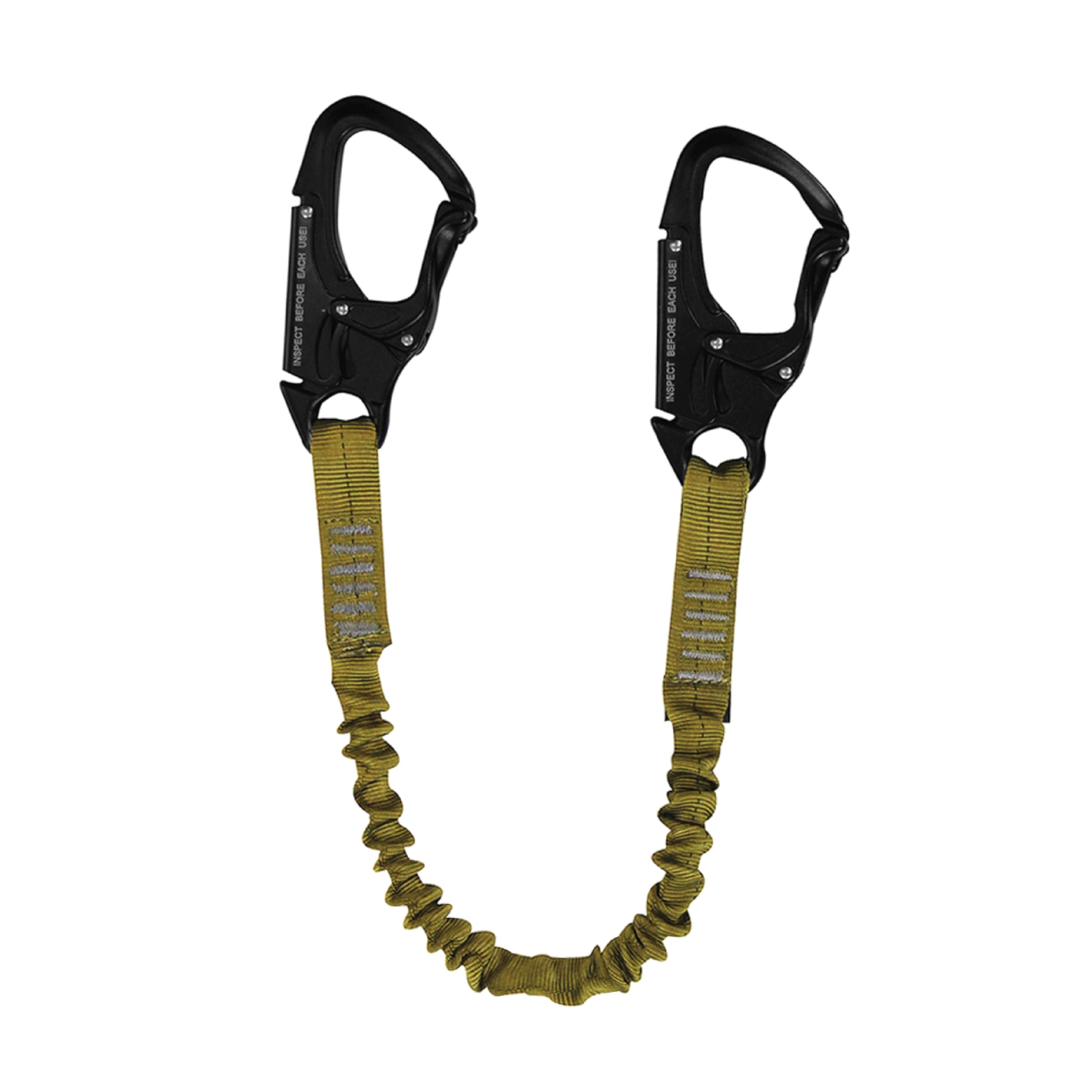 Fusion Helo CYB lanyard with two snap hooks for secure helicopter retention.