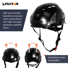 Fusion Meka II side view demonstrates adjustable fit for outdoor use.