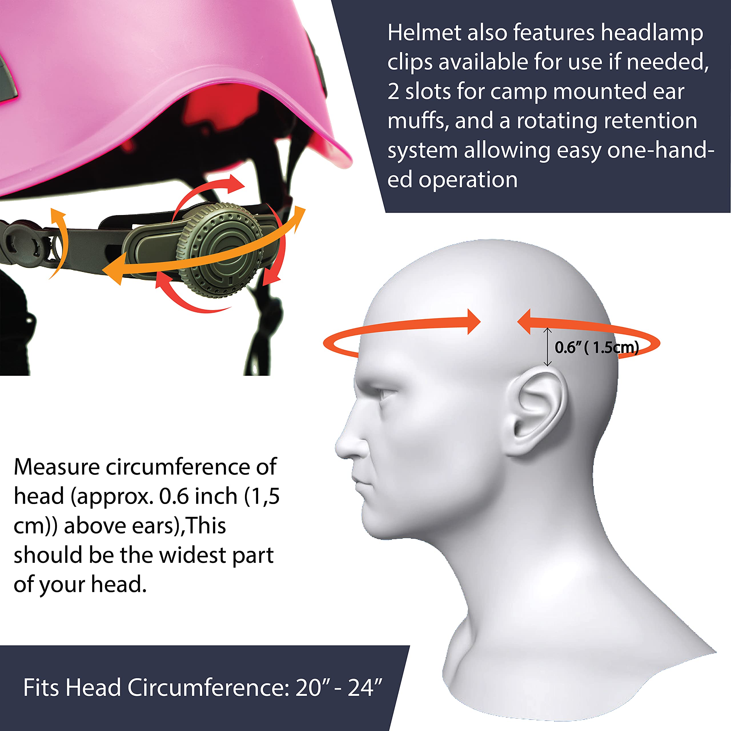 Fusion Meka II forehead/rear/top padding provides a snug, comfortable fit.