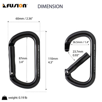 Fusion oval symmetrical body for stable loads and reduced cross-loading.