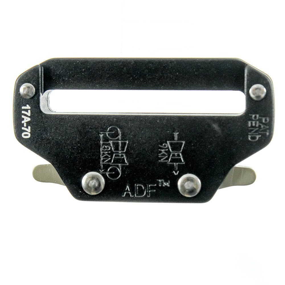 Fusion Raptor aluminum 7075 forged buckle, high strength