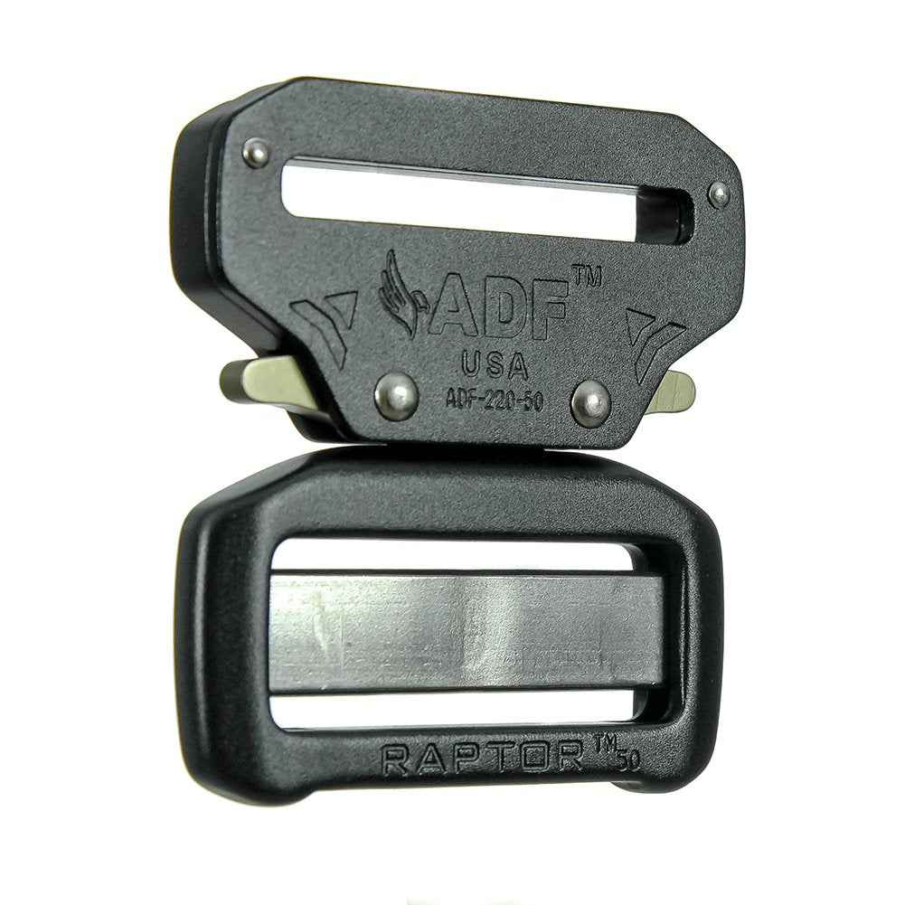 Fusion Raptor buckle with double-locking for added security