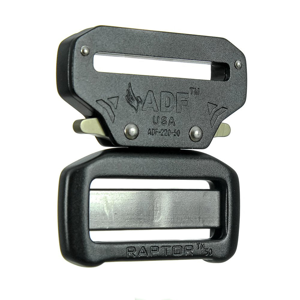 Fusion Raptor buckle with double-locking for added security