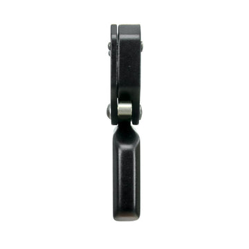 Fusion Raptor II buckle anti-pivot detail demonstrates secure release control.