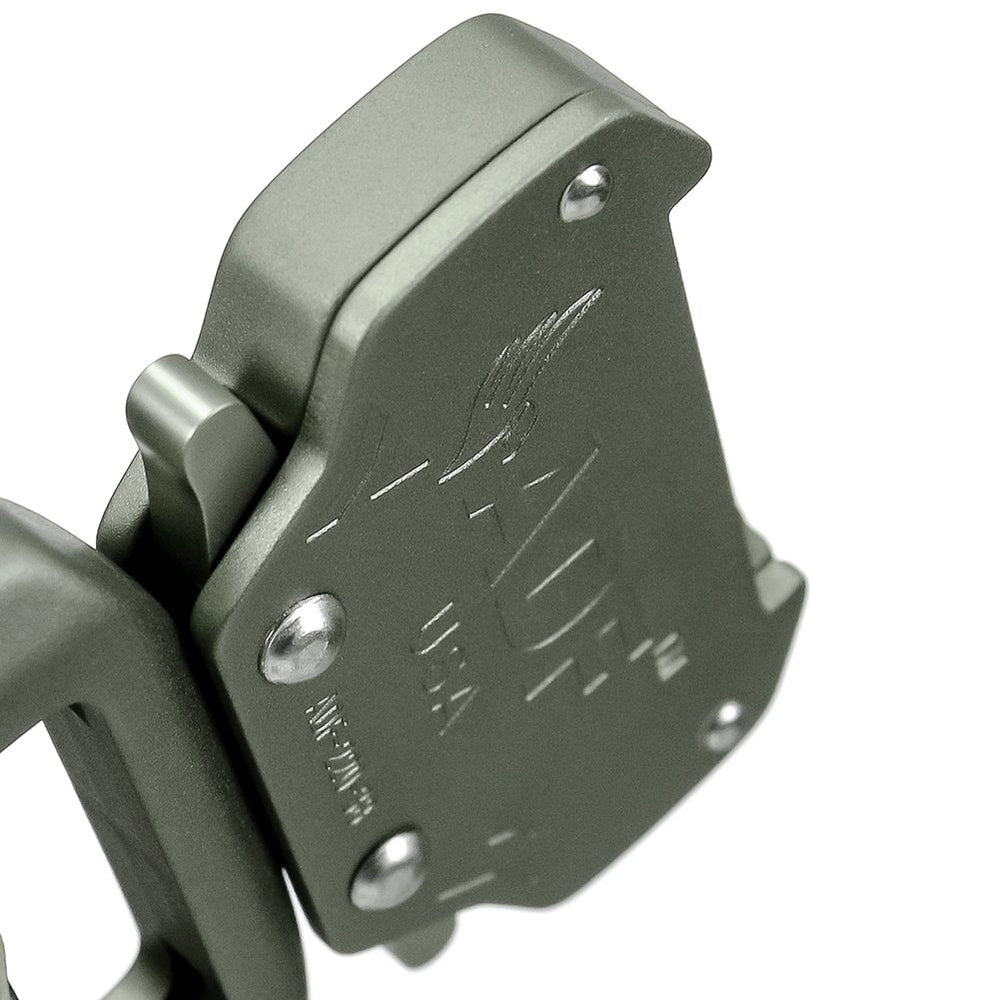 Fusion Raptor II buckle foliage green on tactical gear