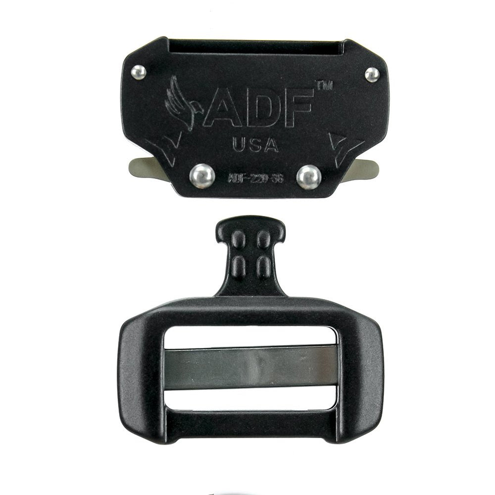 Fusion Raptor II buckle tested for salt spray and dust resistance.