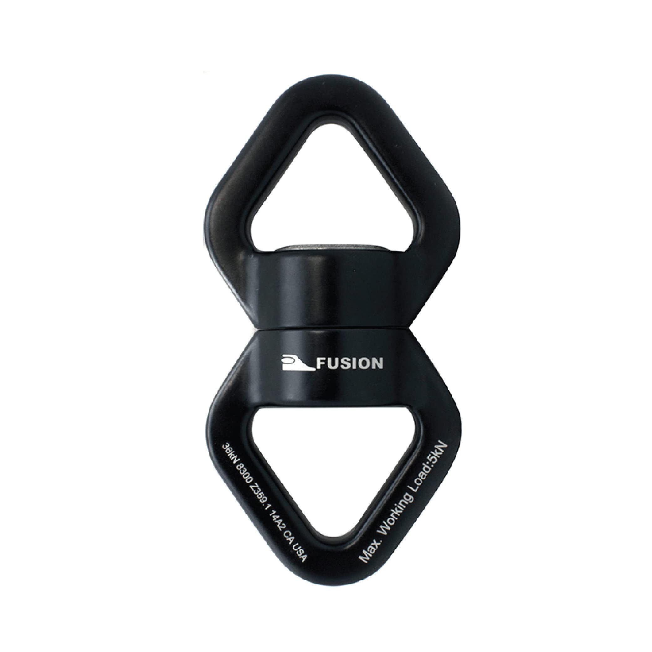 Fusion Swing Swivel assembly for easy setup and secure suspensions.