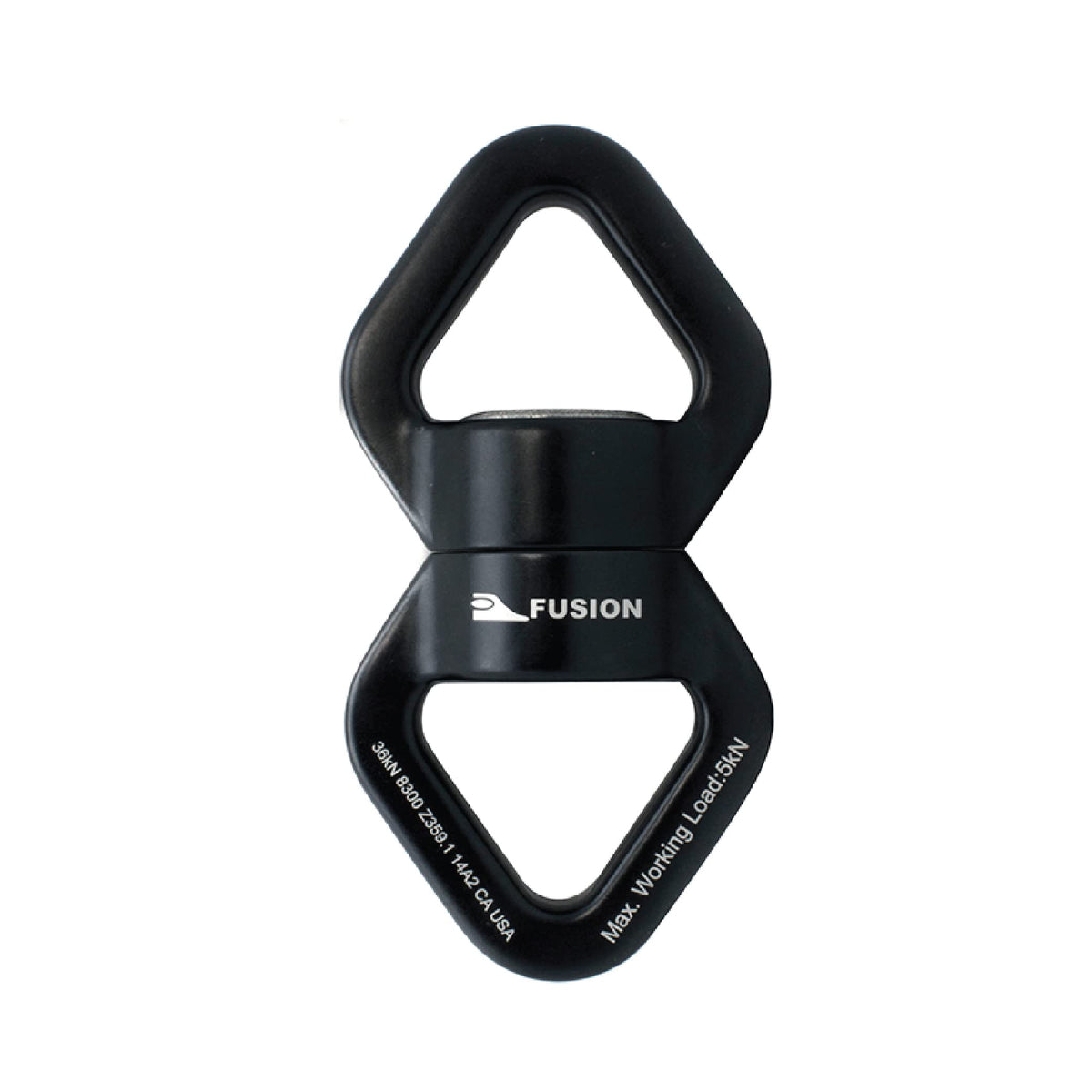 Fusion Swing Swivel assembly for easy setup and secure suspensions.