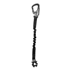 Elastic bungee core provides smooth extension and reduced snag risk