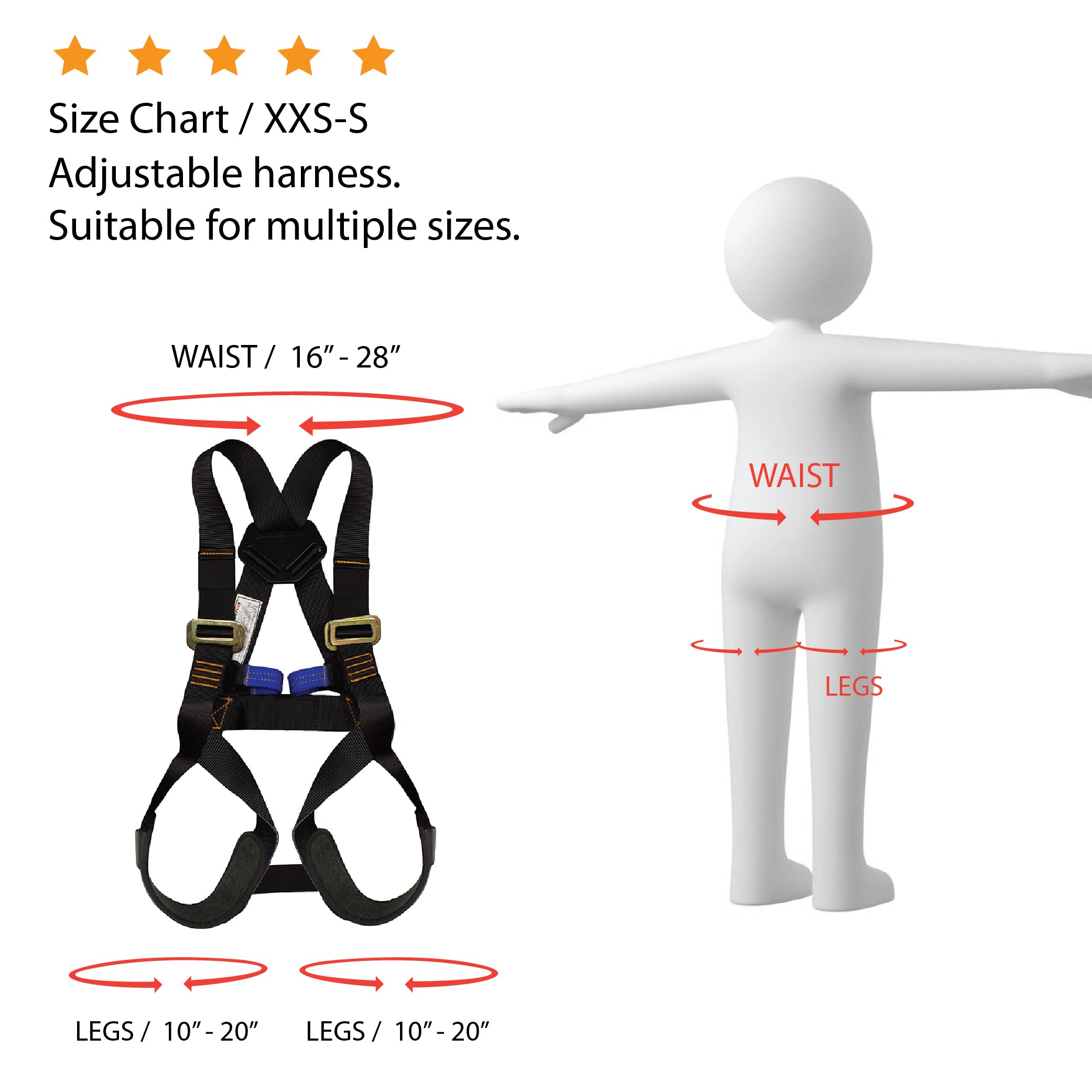 Fusion Warrior Kids space-saving webbing design enables easy packing and travel.