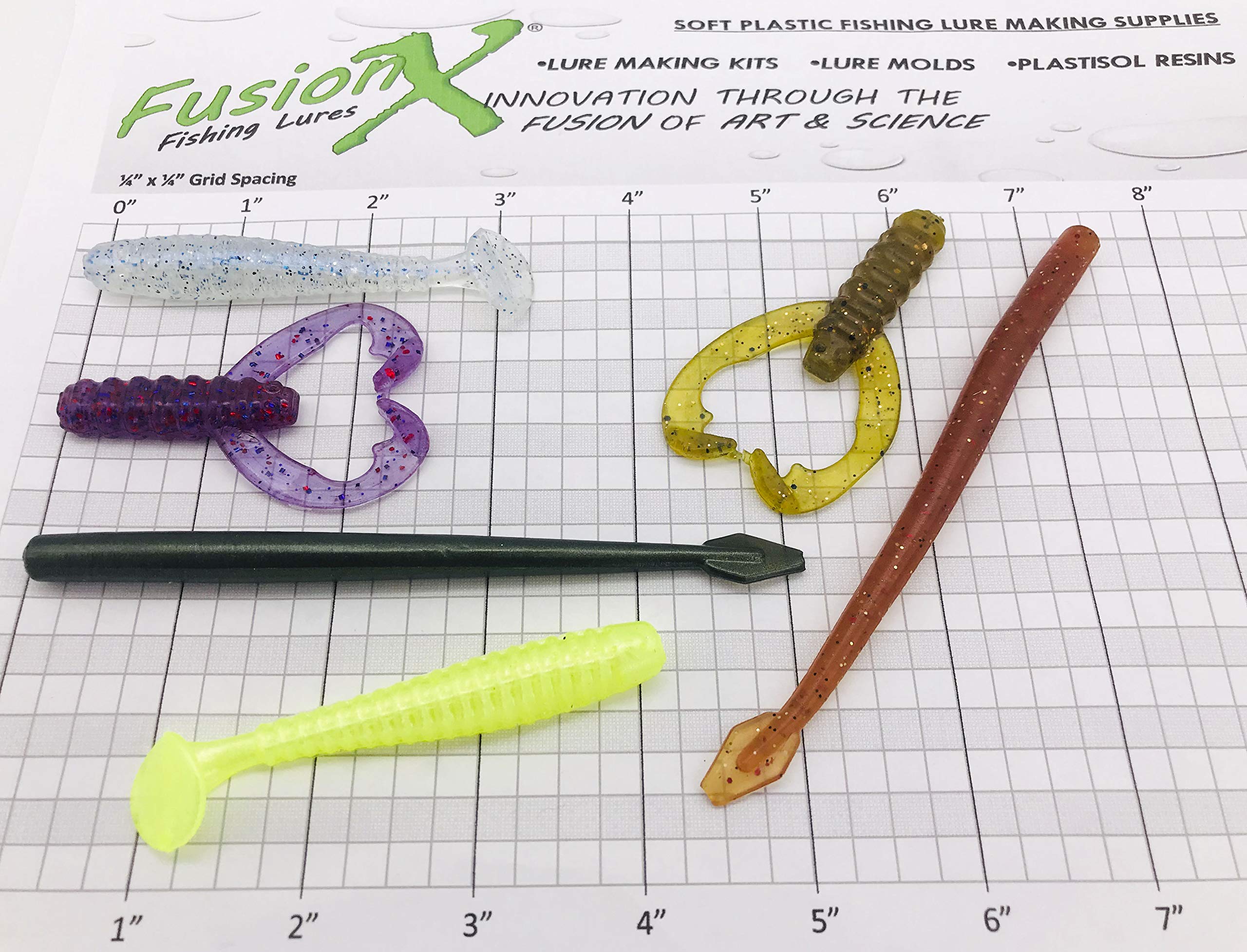 FusionX instructions included guide quick lure casting setup.