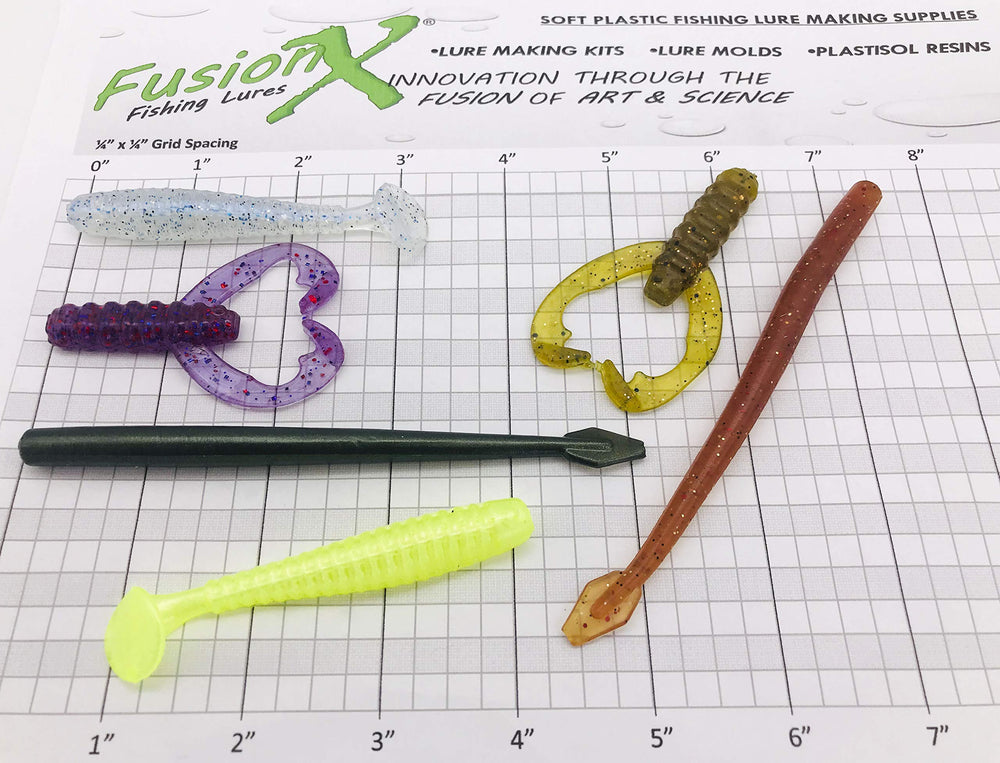 FusionX instructions included guide quick lure casting setup.