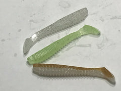 FusionX soft-plastic mold close-up—no release needed with plastisol resin.