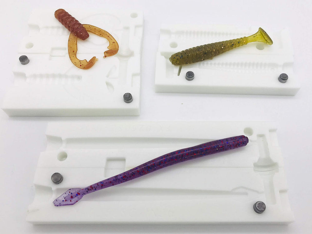 FusionX X-Cube resin colors offer vibrant lure palettes.