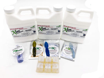 FusionX X-SOL Starter Kit for soft lure making with remeltable resin