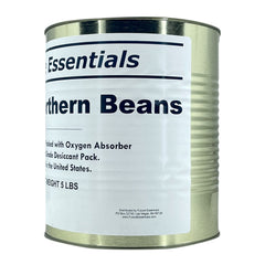 Future Essentials Great Northern Beans open can ready to heat and serve.
