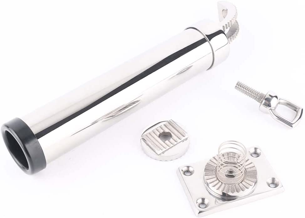 FUTURUP 360-degree rotation enables flexible pole positioning during trolling and casting.