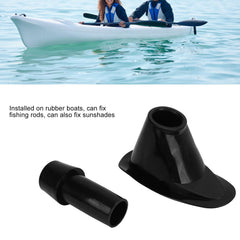 FUZHUI kayak fishing rod holder with umbrella mount for hands-free shade and gear