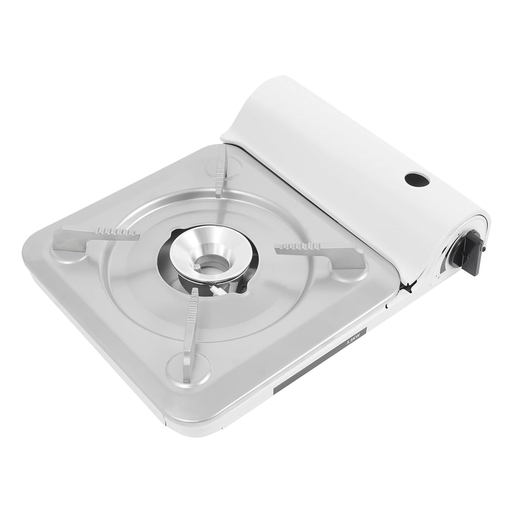fvscgjmwp butane stove sturdy feet provide stable setup on uneven terrain