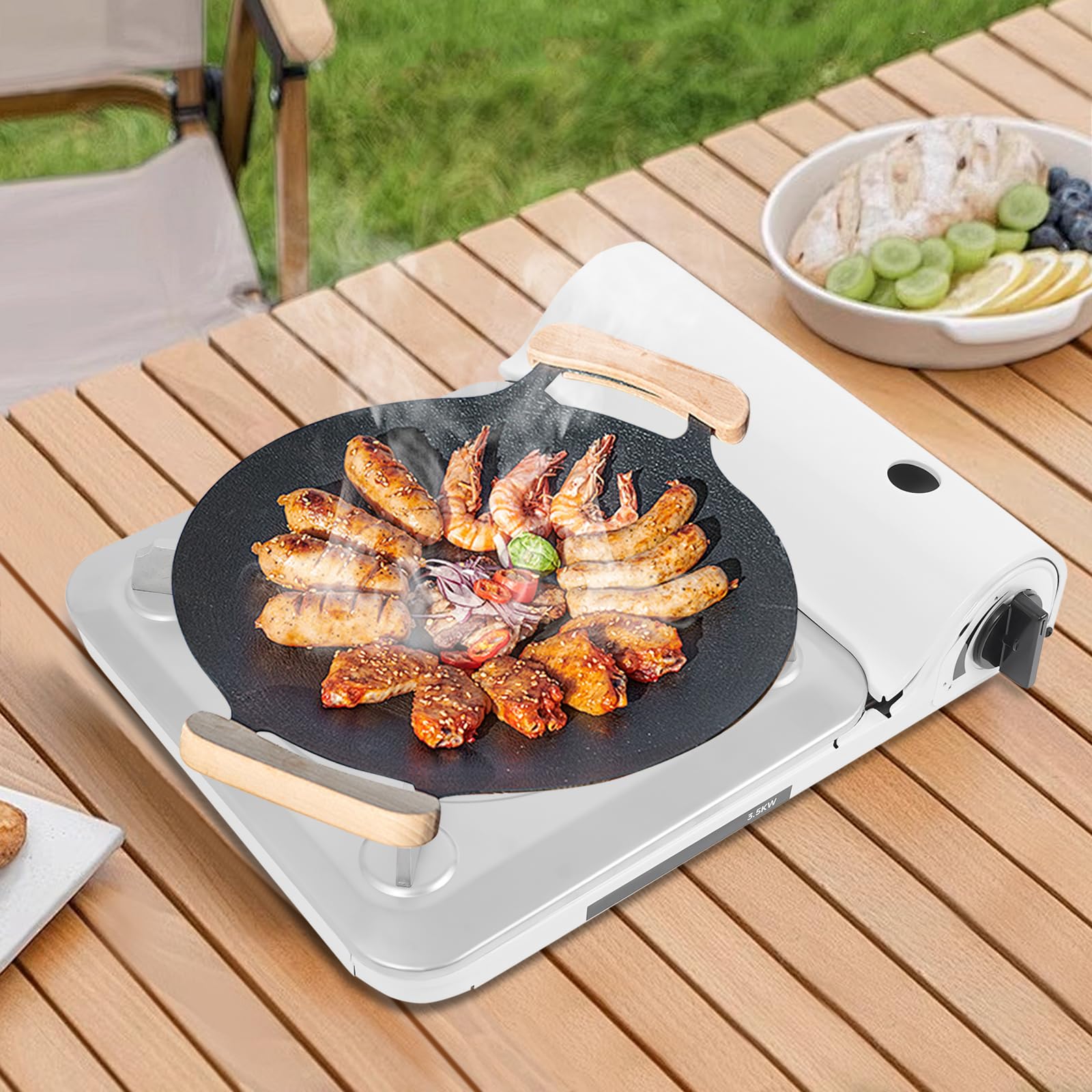 fvscgjmwp butane stove windshield ring keeps flames steady for outdoor cooking