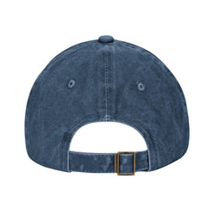 fwoeqiz Book Nerd Hat denim texture close-up highlighting washed finish