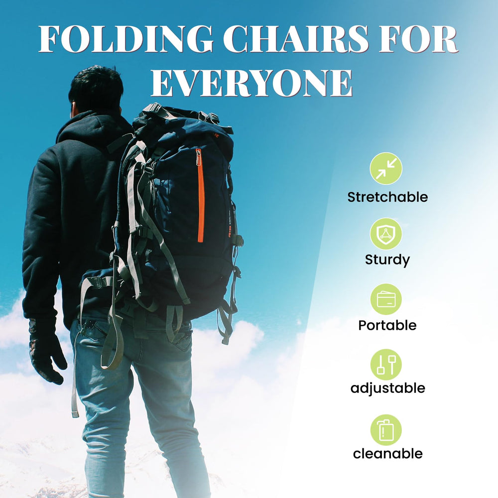 FXKS non-slip base provides stable seating on uneven ground outdoors