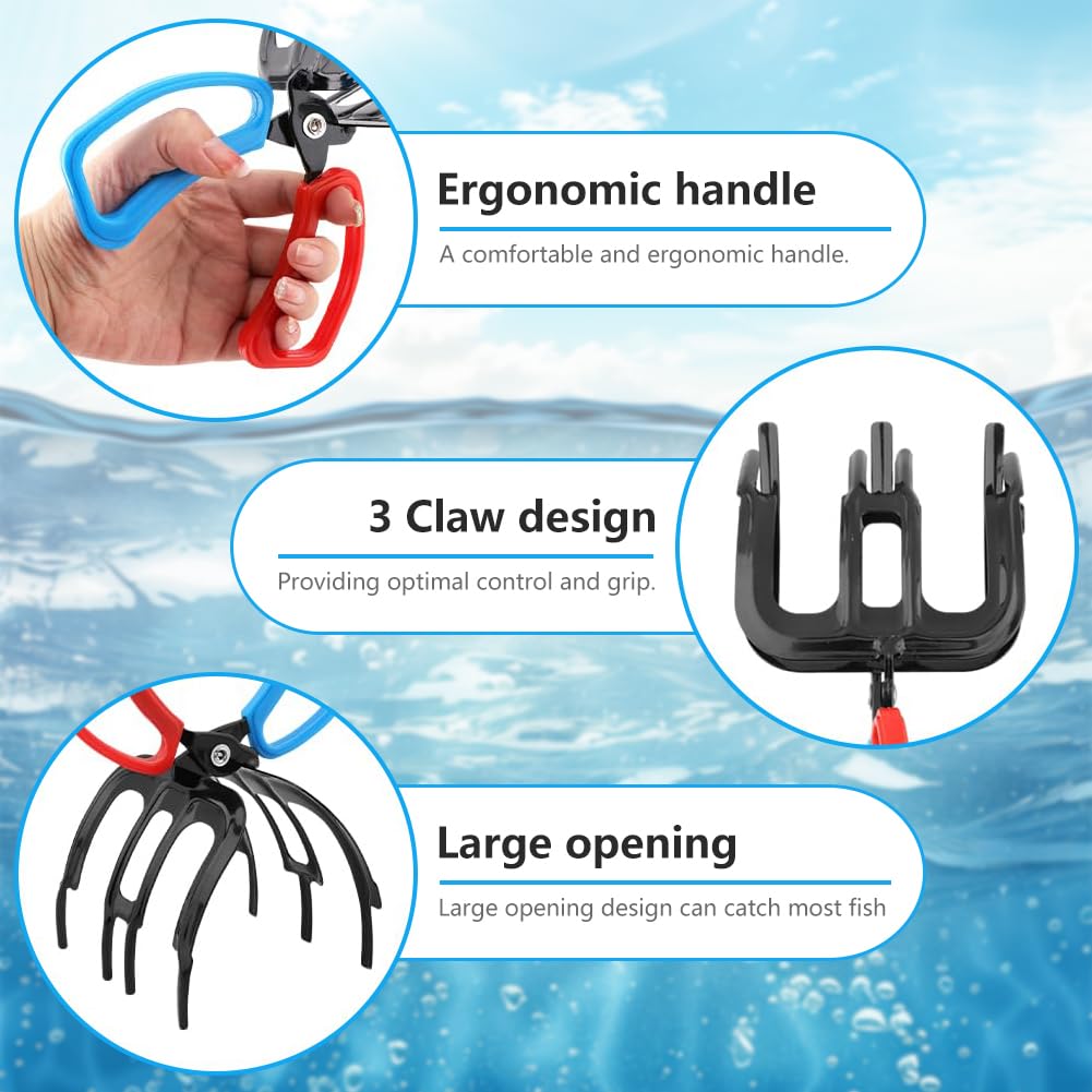 FXOICMI 3 Claw Gripper folded compact fits in pocket or tackle box.