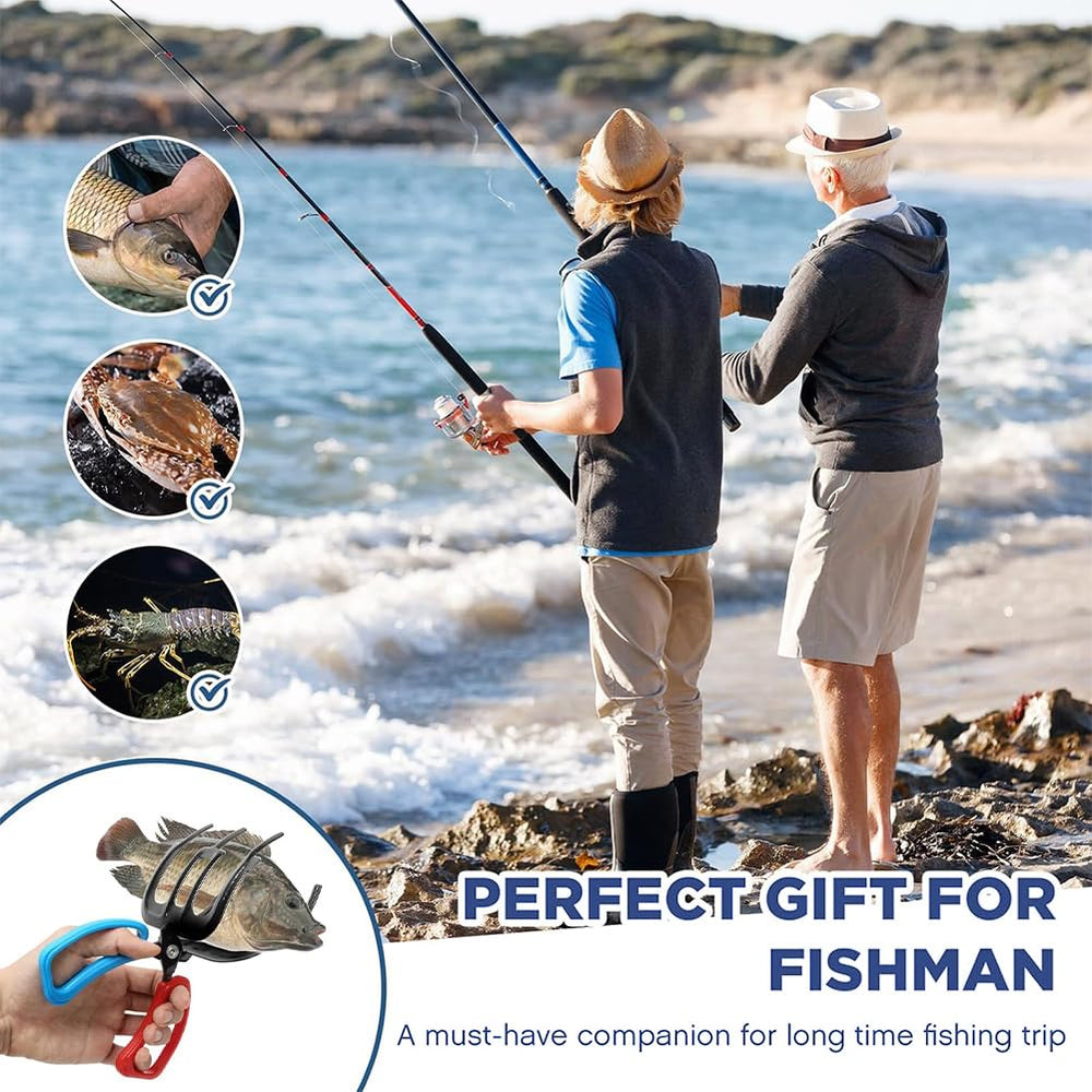 FXOICMI 3 Claw Gripper gift-ready packaging for anglers.