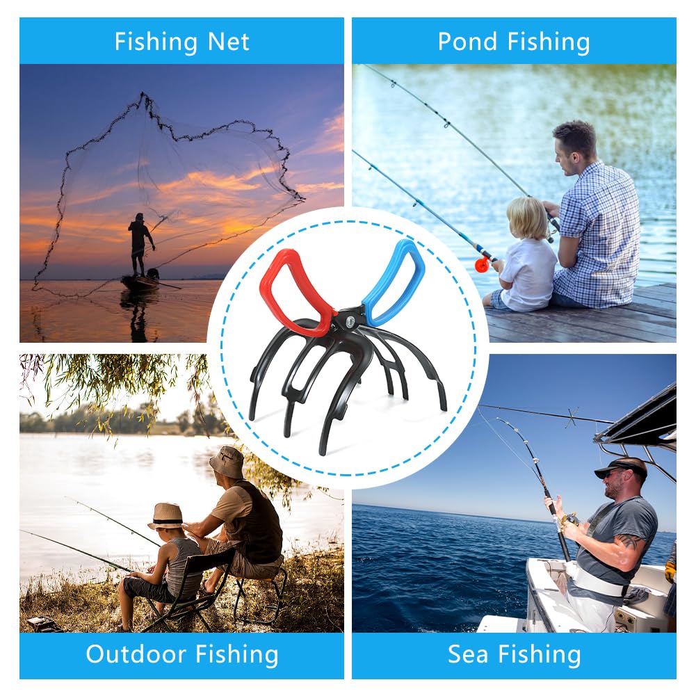 FXOICMI wide-species grip handles bass, trout, catfish and more confidently.