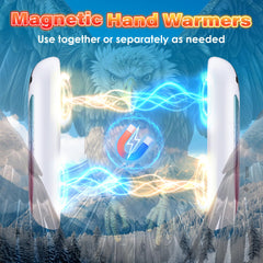 FYALLASO ultra-nano size handwarmer fits in pocket and gloves discreetly.
