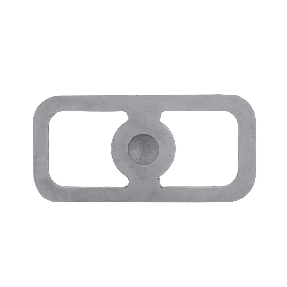 Fydun 1pc outdoor survival flint tool close-up steel shows sturdy build for lasting use.