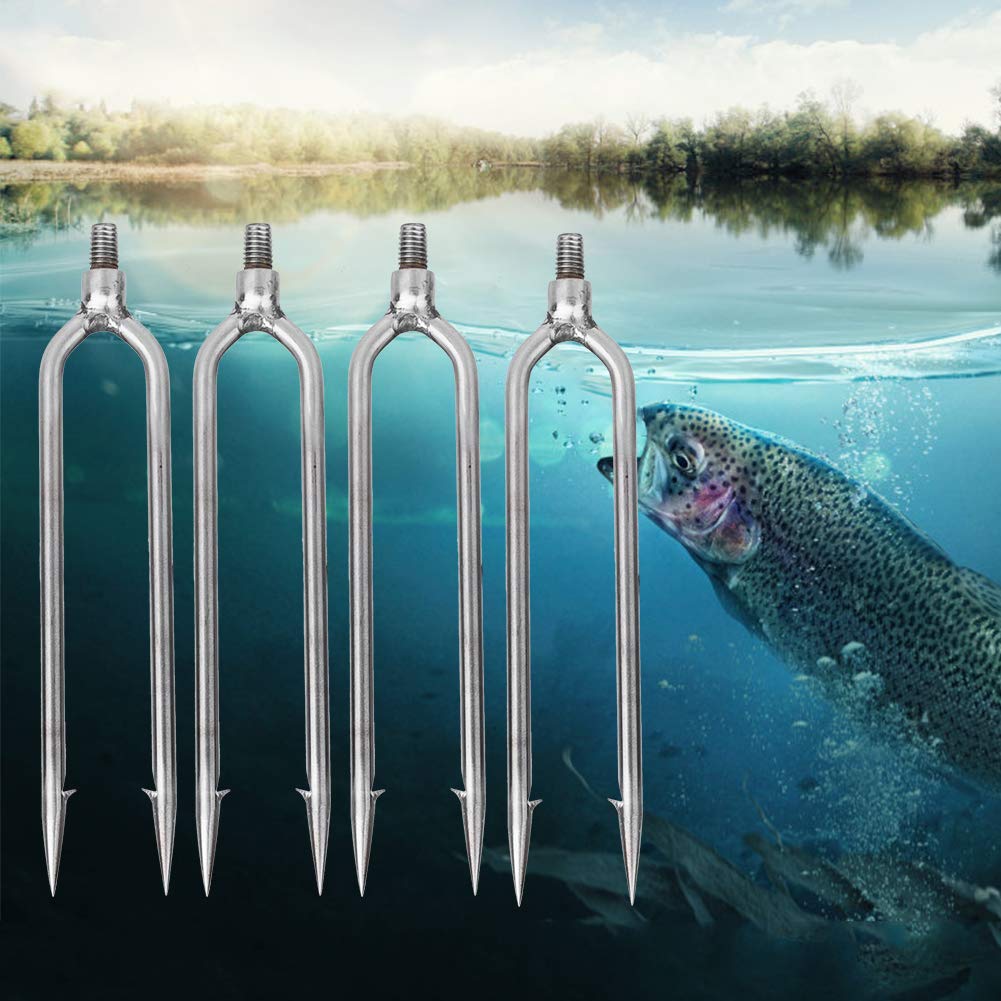 Fydun fish and frog capture tool with 2-prongs for versatile prey.