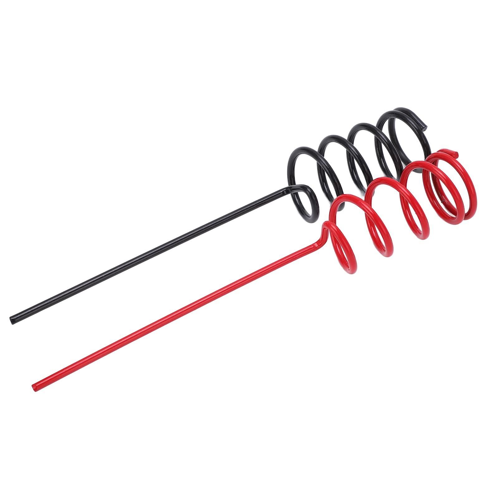 Spiral fishing rod holder mounted on ground surface