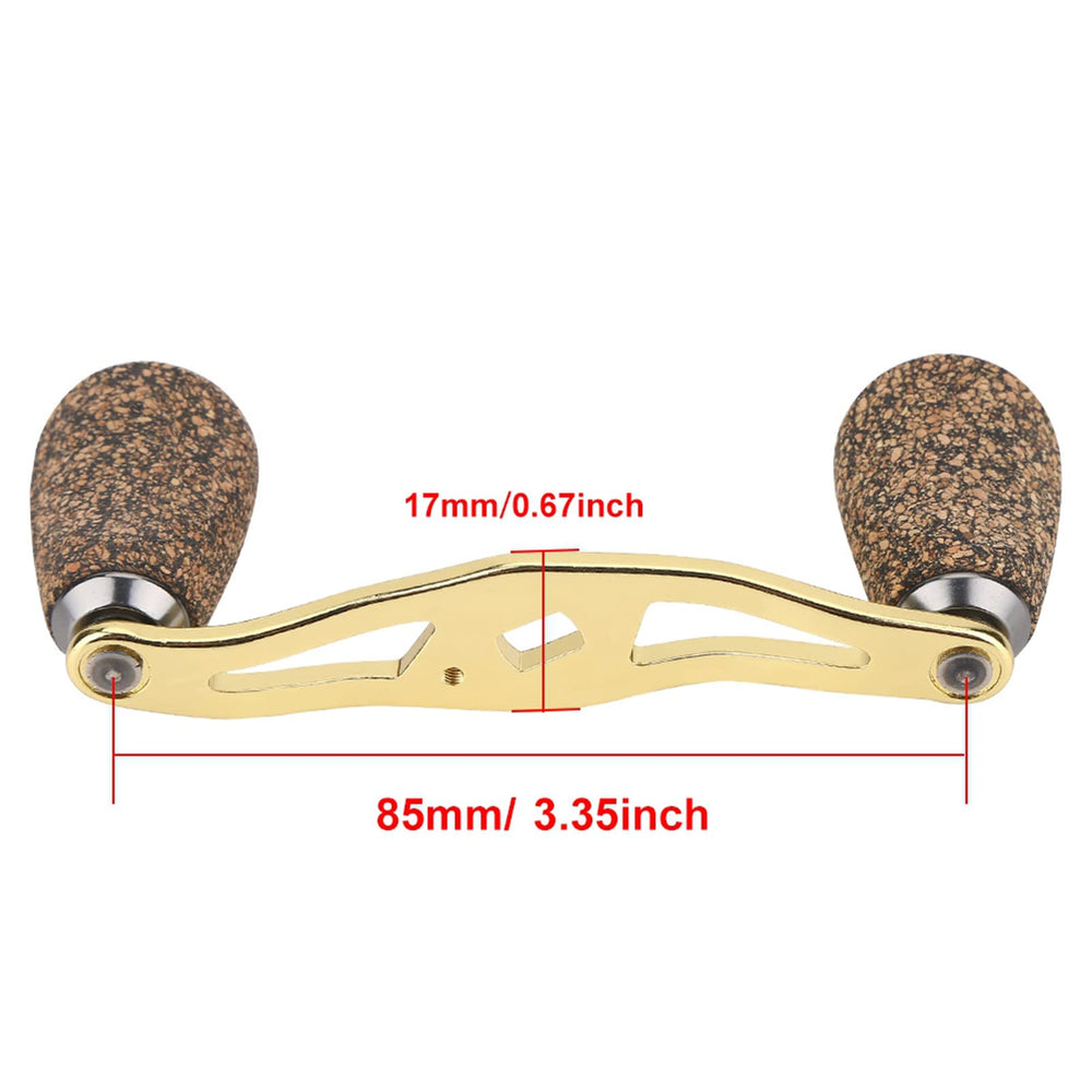 Fydun wooden knob offers a firm grip during heavy retrieves