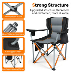 FZIFZI chair features 600D ripstop fabric resists wear and weather.